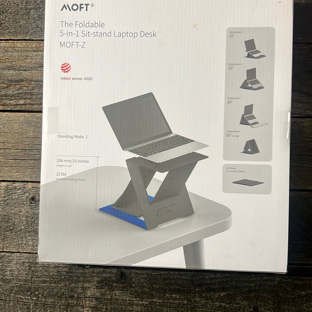 MOFT  foldable 5-in-1 sit-stand laptop desk MOFT-Z